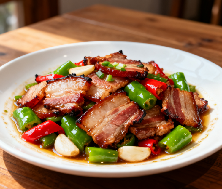 农家小炒肉：辣椒鲜香，肉片滑嫩，配饭能吃 3 碗